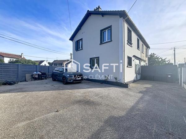 Maison de 87 m2, terrain de 312 m2, proche gare