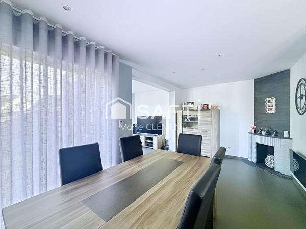 Maison de 87 m2, terrain de 312 m2, proche gare