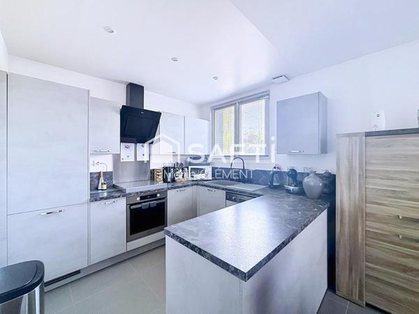 Maison de 87 m2, terrain de 312 m2, proche gare