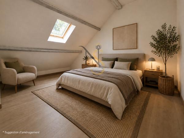– Maison familiale de 135 m² habitables – Terrain 1 100 m² – 4 chambres – Garage et dépenda