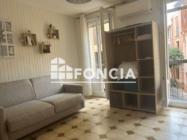Location Studio 24.6 m² - RESIDENCE MAGNOLIA Argeles Sur Mer 66700