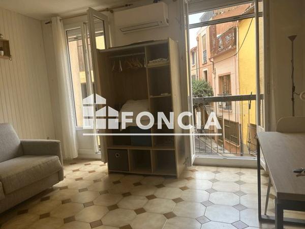Location Studio 24.6 m² - RESIDENCE MAGNOLIA Argeles Sur Mer 66700