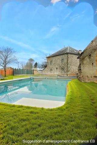 🏡 Maison en pierre rénovée + grange – Terrain 5992 m² – Proche Vichy