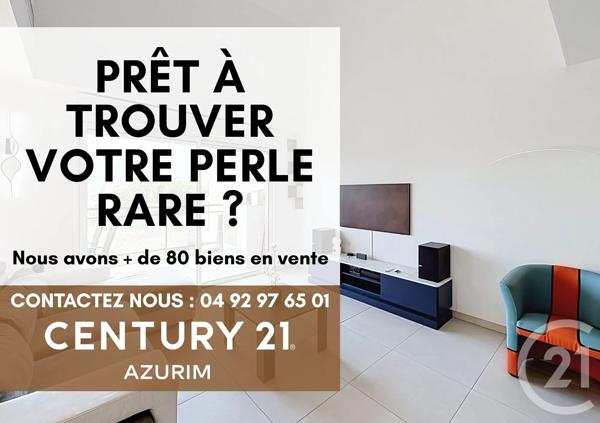 Appartement Duplex à vendre  4 pièces - 118,13 m 2   LA ROQUETTE SUR SIAGNE  - 06