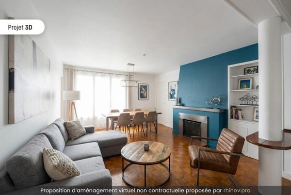 Appartement à vendre |  Pontoise |  4 pièces | 76 m²