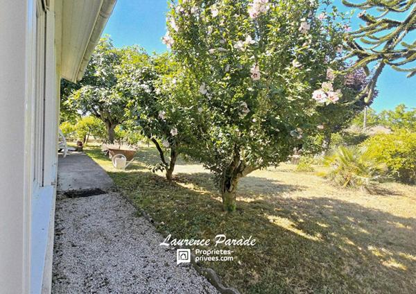 Maison de plain pied avec jardin garage