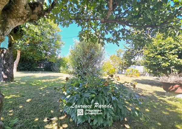 Maison de plain pied avec jardin garage