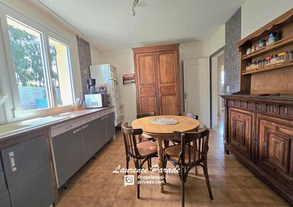 Maison de plain pied avec jardin garage