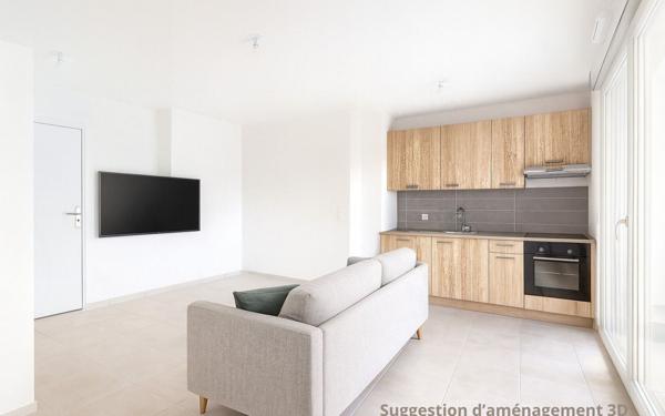 Appartement à vendre    2 pièces • 41,12 m2 Saint-Pierre-en-Faucigny