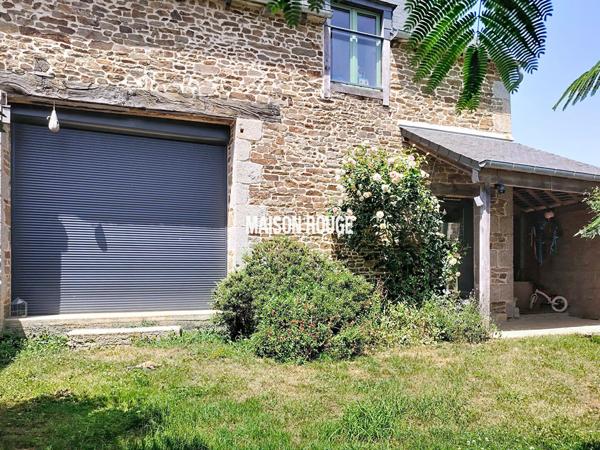 CHARME, VOLUMES ET RENTABILITÉ AUX PORTES DE DINAN Maison plus gîte