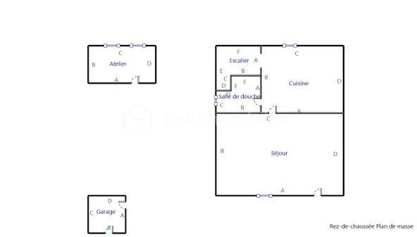 Maison ancienne de 60 m²