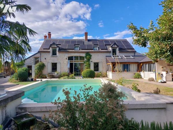 Belle maison ancienne rénovée sur un terrain de 2620m²