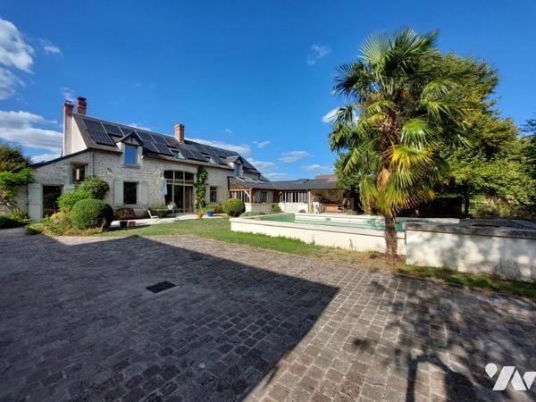 Belle maison ancienne rénovée sur un terrain de 2620m²