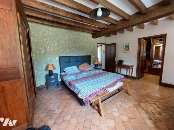 Belle maison ancienne rénovée sur un terrain de 2620m²