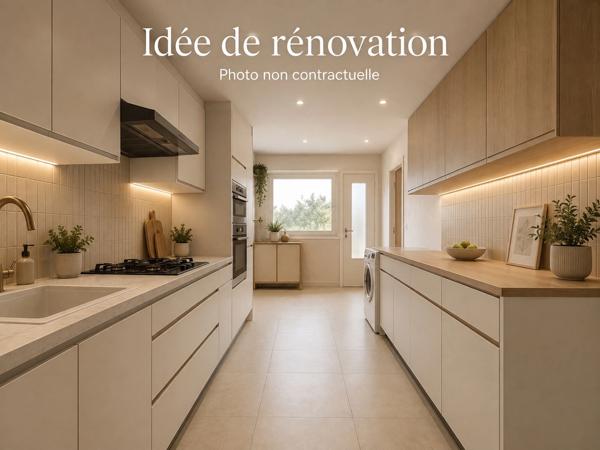 ALBERTVILLE (73) - Appartement Type 4 à rénover + Garage + Cave.