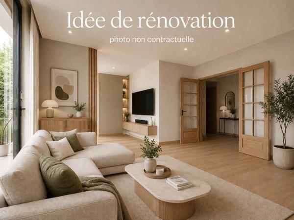 ALBERTVILLE (73) - Appartement Type 4 à rénover + Garage + Cave.