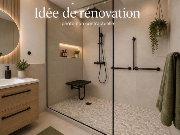 ALBERTVILLE (73) - Appartement Type 4 à rénover + Garage + Cave.