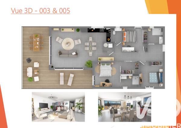 Appartement à vendre 4 pièces 103 m² Latour-Bas-Elne