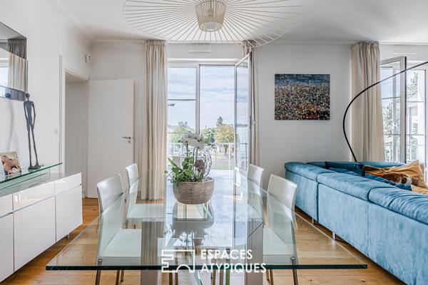 Appartement avec loggia et vue sur les monuments