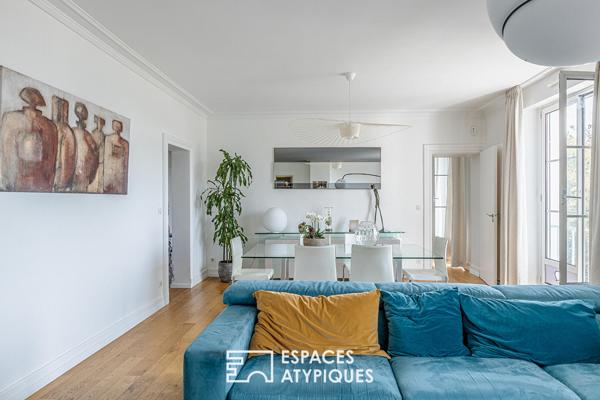 Appartement avec loggia et vue sur les monuments