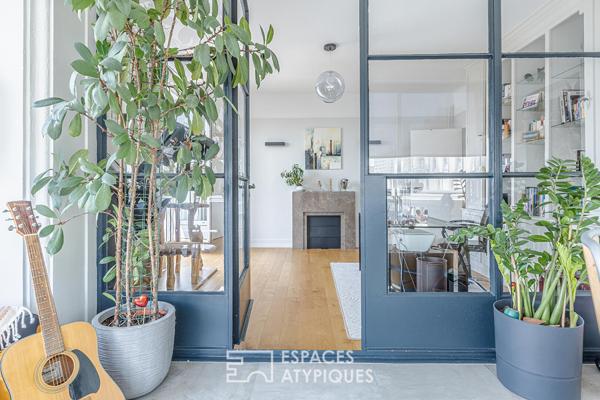 Appartement avec loggia et vue sur les monuments