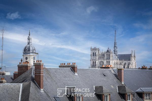 Appartement avec loggia et vue sur les monuments
