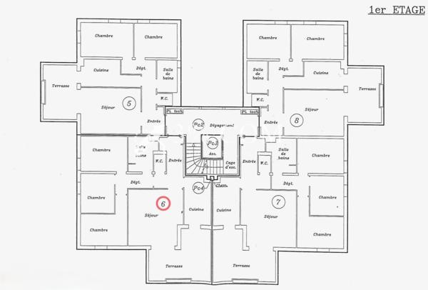 Appartement 4 pièce(s) 3 chambre(s) 81 m²