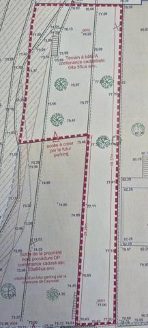 CEYRESTE / TERRAIN A BATIR 455 m² A PROXIMITE DU CENTRE