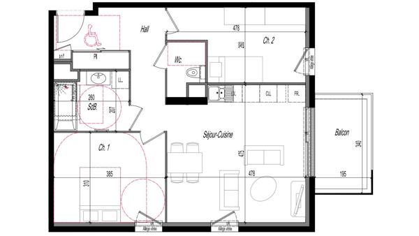 Appartement à vendre 3 pièces 61 m² Clermont-Ferrand