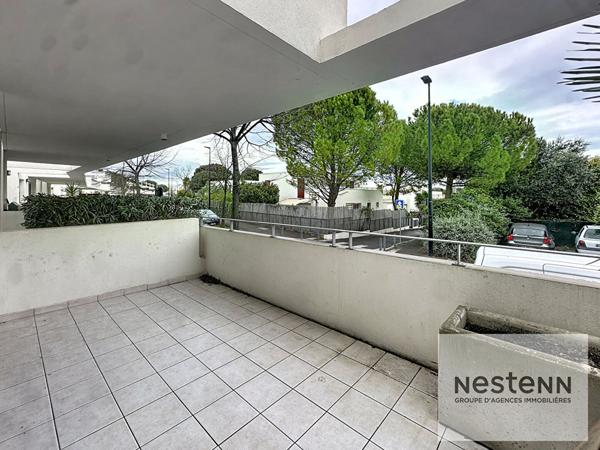 A vendre appartement T3 de 67 m² avec terrasse de 14 m² et garage à Montpellier, proche Hopitaux Facultés