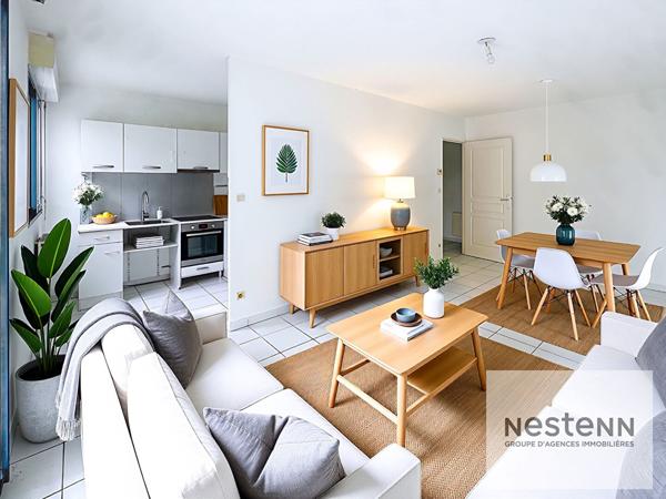 A vendre appartement T3 de 67 m² avec terrasse de 14 m² et garage à Montpellier, proche Hopitaux Facultés