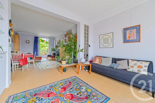 Appartement F3 à vendre  3 pièces - 91,07 m 2   PARIS  - 75020