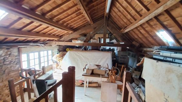 ENSEMBLE IMMOBILIER A VENDRE ATELIER, MAISON, APPARTEMENT A RENOVER NEULLIAC CENTRE BRETAGNE MORBIHAN (56)