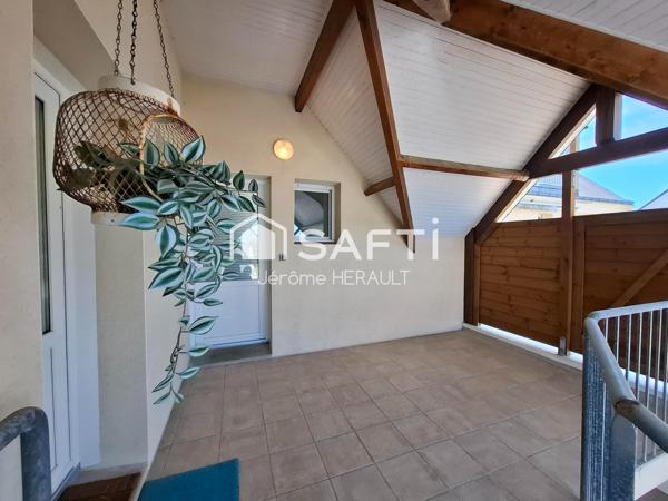 Appartement T4 de 83m² situé au 2ème étage