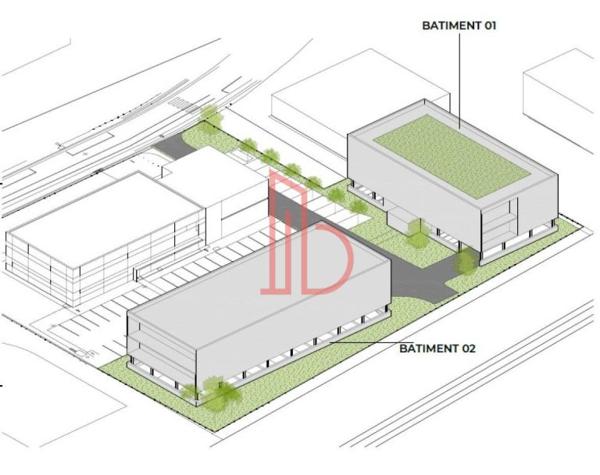 Bureau de 2000 m² à louer à Bordeaux Lac - Bruges