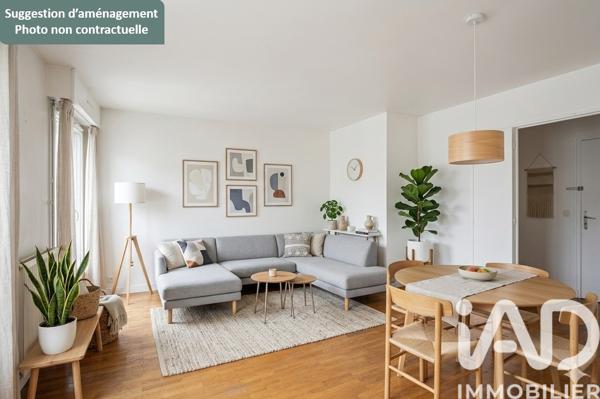 Appartement à vendre 3 pièces 66,42 m² Montrouge