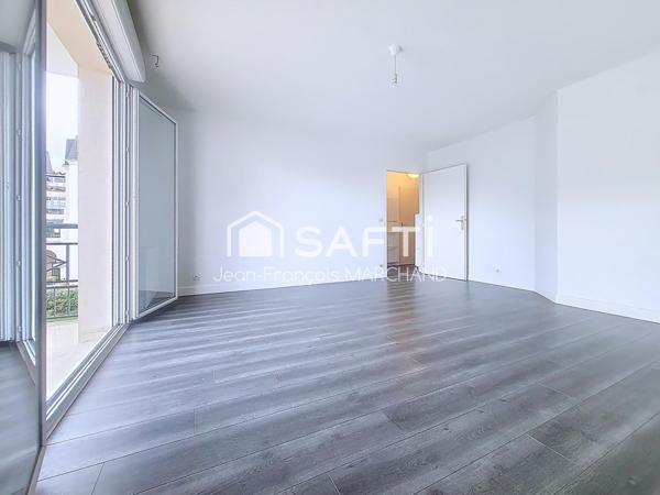 T2 - 49m2 - 1 chambre - 1 séjour - 1 balcon - 2 places de parking en sous-sol