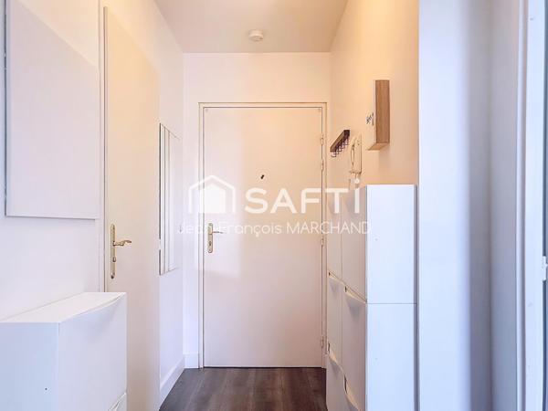 T2 - 49m2 - 1 chambre - 1 séjour - 1 balcon - 2 places de parking en sous-sol