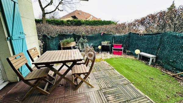 Appartement LOUÉ MEUBLÉ à WISSOUS - 2 pièce(s)- Rez de jardin