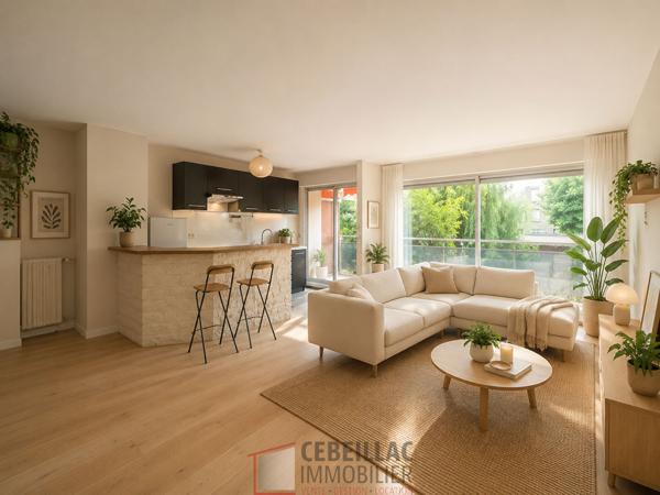 GZ1237 - T3 de 73 m² ? Proche Salins