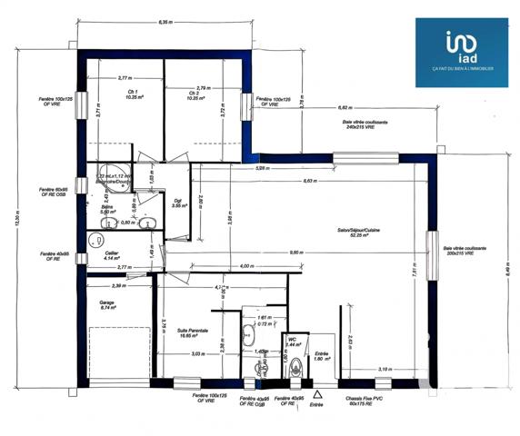 Maison à vendre 5 pièces 115 m² Sainte-Eulalie