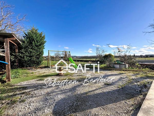 Maison de plain-pied 4 chambres à Lavaur – Calme et terrain sans vis-à-vis