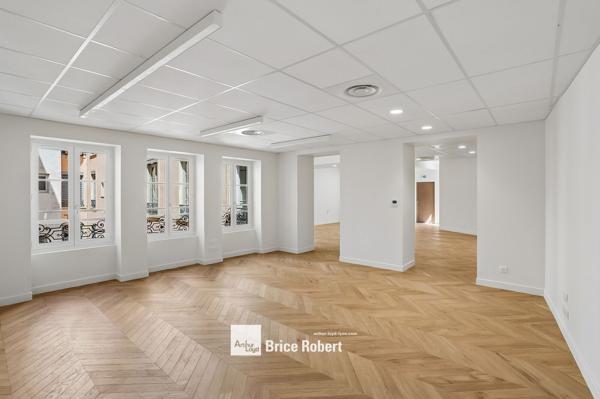 Bureaux à louer Lyon adresse prestigieuse rénovation haut de gamme