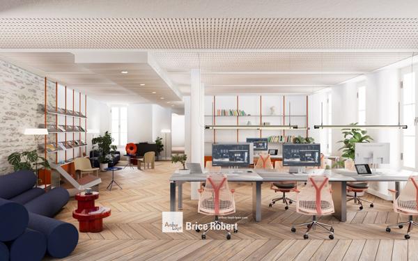 Bureaux à louer Lyon adresse prestigieuse rénovation haut de gamme