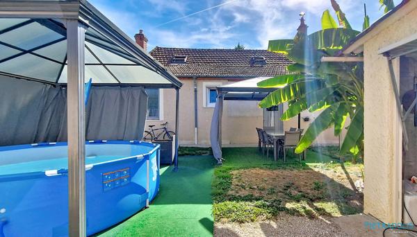 CHALON SUR SAONE : Maison 110m² habitables, cour et jardin