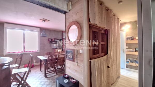 LANDERNEAU en centre ville - Appartement T3 avec garage et cellier - 54.40m²