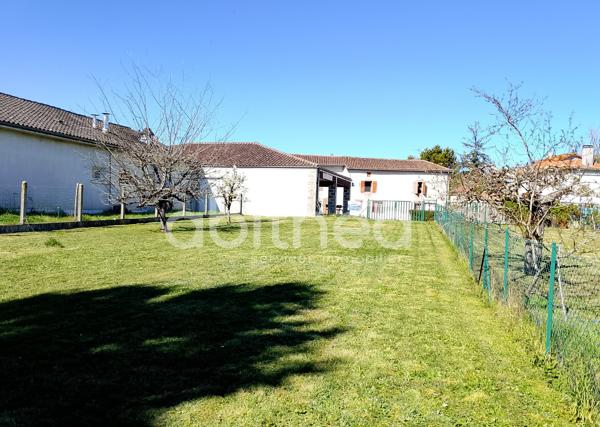 Maison d'habitation de 132 m2 et 600 m2 de terrain constructible