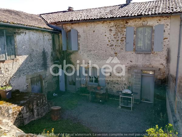 Maison d'habitation de 132 m2 et 600 m2 de terrain constructible