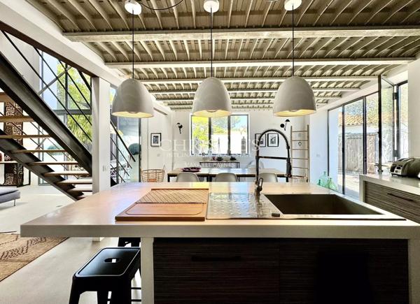 Propriété d’architecte exceptionnelle avec verrière de 7 m – Le Bois-Plage-en-Ré
