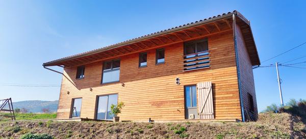 Préaux (07290) Maison 160 m² - construction 2019 RT2012 - Vue splendide